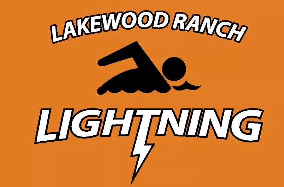 Lakewood Ranch Lightning Swim logo