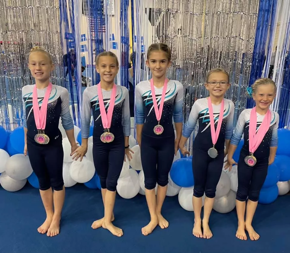 gymnastics team